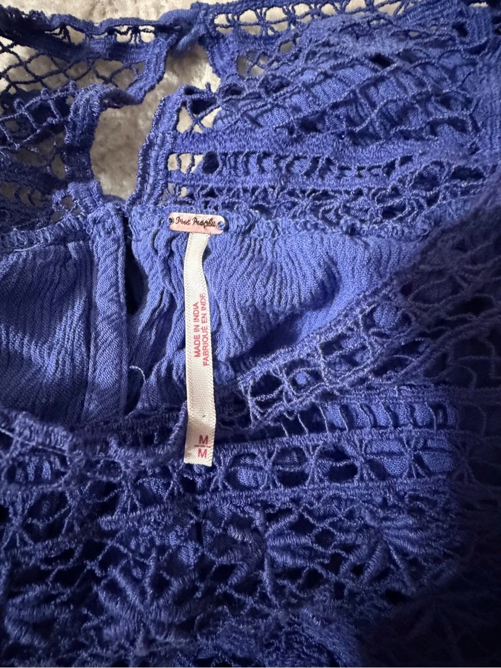 Free People breathable peasant